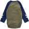 hummel hmlERHAN langarm Baby-Body 6002 - dusty olive 62