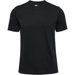 hummel hmlELEMENTAL Chevron Baumwoll T-Shirt 2001 - black XXL