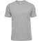 hummel hmlELEMENTAL Chevron Baumwoll T-Shirt 2006 - grey melange S