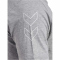 hummel hmlELEMENTAL Chevron Baumwoll T-Shirt 2006 - grey melange S