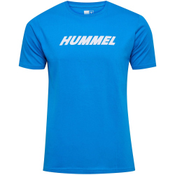 hummel hmlELEMENTAL Logo Baumwoll T-Shirt 7335 - indigo bunting L