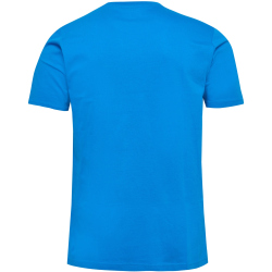 hummel hmlELEMENTAL Logo Baumwoll T-Shirt 7335 - indigo bunting S