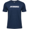 hummel hmlELEMENTAL Logo Baumwoll T-Shirt 7459 - dress blues S