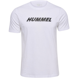 hummel hmlELEMENTAL Logo Baumwoll T-Shirt 9001 - white XXL