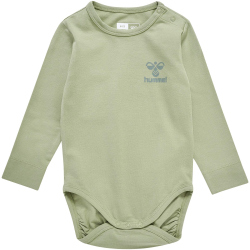 hummel hmlMINO langarm Baby-Body 1195 - abbey stone 68