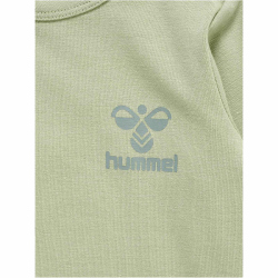 hummel hmlMINO langarm Baby-Body 1195 - abbey stone 68
