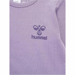 hummel hmlMINO langarm Baby-Body 1196 - lavender gray 68