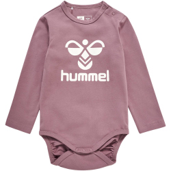 hummel hmlFLIPS langarm Baby-Body 8719 - twilight mauve 56