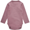 hummel hmlFLIPS langarm Baby-Body 8719 - twilight mauve 74