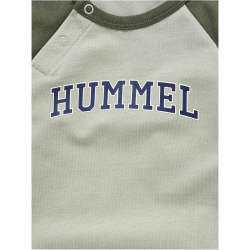 hummel hmlSTEIN langarm Baby-Body 1195 - abbey stone 74