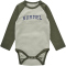 hummel hmlSTEIN langarm Baby-Body 1195 - abbey stone 74
