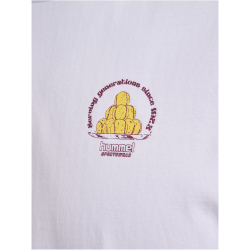 hummel hmlLOOSE Call Us T-Shirt 9001 - white XXL