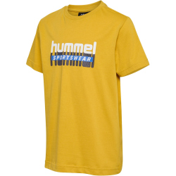 hummel hmlTUKAS T-Shirt Kinder 4425 - golden spice 110