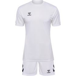 hummel hmlLOGO Sport-Set Trikot+Shorts 9001 - white XXL