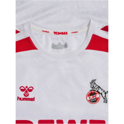 hummel 1. FC K&ouml;ln Heimtrikot 2024/25 Kinder 9402 - white/true red 116