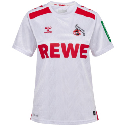 hummel 1. FC K&ouml;ln Heimtrikot 2024/25 Damen 9402 - white/true red XXL