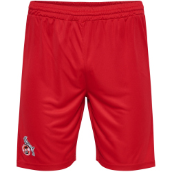 hummel 1. FC K&ouml;ln Ausw&auml;rtsshorts 2024/25 3062 - true red XXL