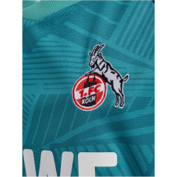 hummel 1. FC K&ouml;ln Ausweichtrikot 2024/25 Kinder 7851 - pagoda blue 128