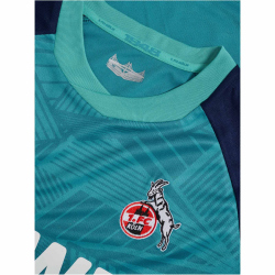 hummel 1. FC K&ouml;ln Ausweichtrikot 2024/25 Kinder 7851 - pagoda blue 128