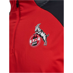 hummel 1.FC K&ouml;ln Pro 1/2-Zip Trainingsjacke 2024/25 3062 - true red XXL