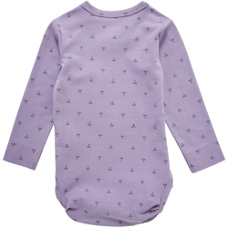 hummel hmlBEESY langarm Baby-Body 1196 - lavender gray 68