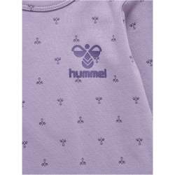 hummel hmlBEESY langarm Baby-Body 1196 - lavender gray 68