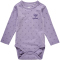 hummel hmlBEESY langarm Baby-Body 1196 - lavender gray 68