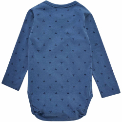 hummel hmlBEESY langarm Baby-Body 7050 - bering sea 56