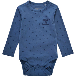 hummel hmlBEESY langarm Baby-Body 7050 - bering sea 68