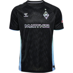 hummel SV Werder Bremen Ausweichtrikot 2024/25 2001 - black XXL