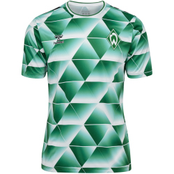 hummel SV Werder Bremen Aufw&auml;rmtrikot 2024/25 6335 - bosphorus wo sponsor XXL