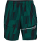 hummel hmlCOURT AOP Pocket Shorts Damen 6614 - rain forest XL