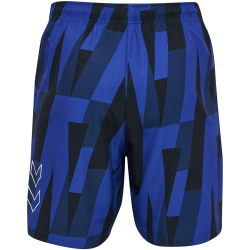 hummel hmlCOURT AOP Pocket Shorts Damen 8558 - sodalite blue XL