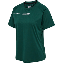 hummel hmlCOURT Lightweight T-Shirt Damen 6614 - rain forest XS