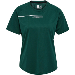 hummel hmlCOURT Lightweight T-Shirt Damen 6614 - rain forest XS