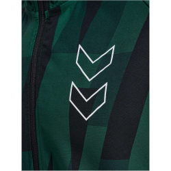 hummel hmlCOURT AOP Trainingsjacke 6614 - rain forest M