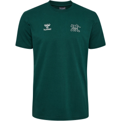 hummel SV Werder Bremen 125-Jahre Retro T-Shirt Kinder 5069 - botanical garden 140