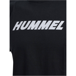 hummel hmlELEMENTAL Logo Baumwoll T-Shirts 2042 - black/black XXL