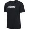 hummel hmlELEMENTAL Logo Baumwoll T-Shirts 2042 - black/black XXL