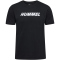 hummel hmlELEMENTAL Logo Baumwoll T-Shirts 2042 - black/black XXL