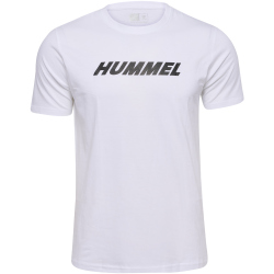 hummel hmlELEMENTAL Logo Baumwoll T-Shirts 2114 - black/white XXL