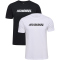 hummel hmlELEMENTAL Logo Baumwoll T-Shirts 2114 - black/white S