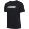 hummel hmlELEMENTAL Logo Baumwoll T-Shirts 2114 - black/white S