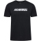 hummel hmlELEMENTAL Logo Baumwoll T-Shirts 2114 - black/white S