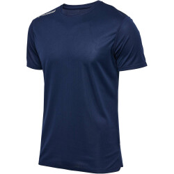 hummel hmlRUN Laufshirt Herren 1009 - black iris XXL