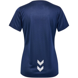 hummel hmlRUN Laufshirt Damen 1009 - black iris XXL