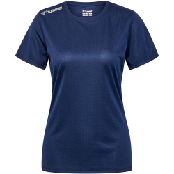 hummel hmlRUN Laufshirt Damen 1009 - black iris XXL