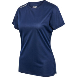 hummel hmlRUN Laufshirt Damen 1009 - black iris XS
