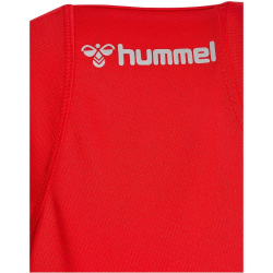 hummel hmlRUN Laufshirt Damen 3365 - tango red XXL