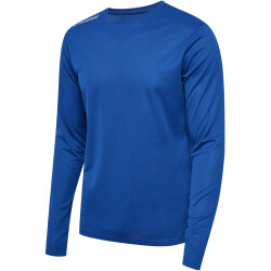 hummel hmlRUN langarm Laufshirt Herren 7045 - true blue XXL